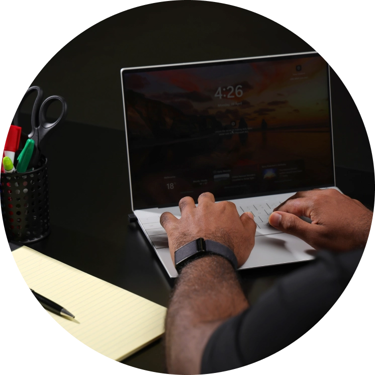 typing-on-laptop-login